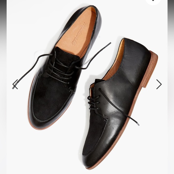 Madewell Alex Oxford in Leather & Suede - Picture 2 of 5